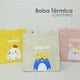 thumbnail image 3 of Bolsa De Almuerzo, Lonchera Térmica De Tela Oxford Portátil Ilios innova  Gris pinguino, 3 of 8