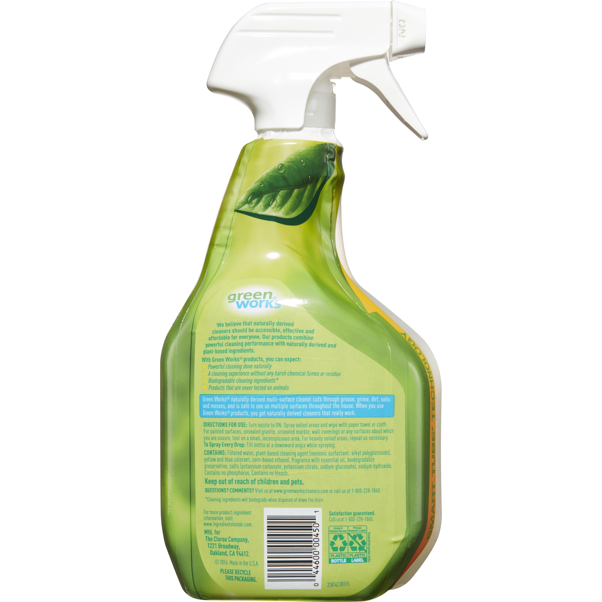 Green Works Multi-Surface Cleaner, Cleaning Spray - Original Fresh, 32 oz - image 2 of 4