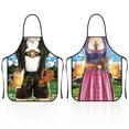 thumbnail image 5 of Oktoberfest Party ApronApron Cooking Apron Funny BBQ Apron for Men Women Adjustable Kitchen Apron BBQ Apron Apron Work Apron Painting Apron Couples Cooking Apron Apron for GardeningHomnglonglong, 5 of 9