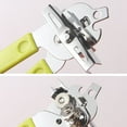 thumbnail image 6 of Raindrops 2Pcs Green Can Opening Tool with Metal Blade and Comfortable Grip for Home Travel and Outdoor Use, 6 of 8