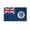 3x5 ft Nylon Flag, variant on AGAS Montserrat Flag 4x6 inch - 11" Plastic Pole 100% Polyester Stitched Edges British Carribean Montserrat National Mini Flag on a Stick
