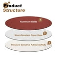 thumbnail image 4 of Uxcell PSA Sanding Discs Aluminum Oxide Sandpapers Self Adhesive 1000 Grits 2Pcs, 4 of 7