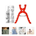 thumbnail image 4 of Kit de botones a presión de metal con alicates para manualidades, ropa, sombreros y costura. Kit de botones a presión para coser ropa., 4 of 5