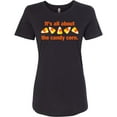 thumbnail image 3 of Inktastic All About the Candy Corn Women's T-Shirt, 3 of 5