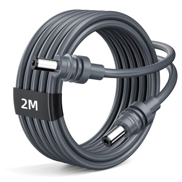 Cable de alimentación AKWOR Starlink Mini DC 5521 de 6.6 pies/2 m