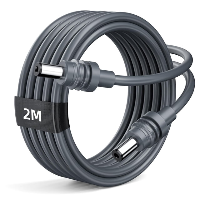 Cable de alimentación AKWOR Starlink Mini DC 5521 de 6.6 pies/2 m