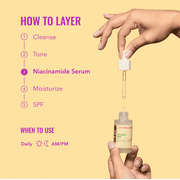 Good Molecules Niacinamide Serum - 10% Niacinamide to Target Blemishes, Nourishment, Skin Tone, Brightening Skincare for Face, 1 fl oz