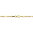 thumbnail image 4 of 14k Yellow Gold 24 Inch 2.5mm Curb Chain Necklace Pendant Charm, 4 of 9