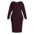 thumbnail image 4 of Terra & Sky Women's Plus Sweater Skirt Two Piece Set, 0X to 5X, 4 of 4