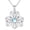 Style 2, variant on 925 Sterling Silver Moonstone Necklace, Featuring Various Pattern Moonstone Pendant Jewelry Gift for Mother Women With 18+2inches Chain