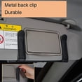thumbnail image 4 of Bling Bling - Soporte para caja de pañuelos para visera de coche, soporte para servilletas de cristal brillante, funda de pañuelos para asiento trasero de piel sintética, accesorios para coche pa, 4 of 5