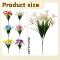 thumbnail image 3 of 1Pc Clearance Under $3 Artificial Lily Artificial Lily Plastic For Vase Display Lily Sunset-Red (D), 3 of 9