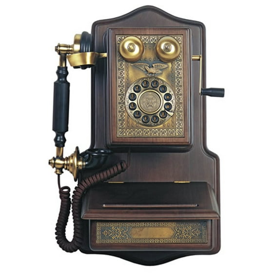 1907aw Wooden Wall Phone