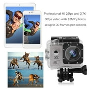 Professional Action Camera Set EK7000 Ultra HD Wireless Waterproof 12MP Wifi Sports Action Camera DV Camcorder