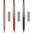 thumbnail image 1 of TOODOO 3 Piezas Pincel de Labios Pincel Delineador de Lápiz Labial Retráctil Pincel de Maquillaje de Base de Doble Punta con Aplicadores de Viaje, 1 of 5