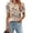 Multicolor BF106, variant on Zeagoo Womens Tops Short Sleeve Summer Cute T Shirts Crewneck Blouses Dressy Casual Tunics Office Work Tops