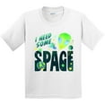 thumbnail image 3 of Inktastic I Need Some Space Cute Alien Youth T-Shirt, 3 of 5