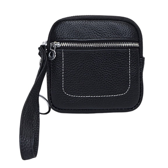 Coin Purse, Cloth Compact Zipper Coin Storage Bag, Mini Wallet for Decorative Token, Cards and Keys, 4.3 X 4.3 X 0.8 Inches, Unisex Travel Money Pouch for Men and Women, Ideal for Daily Use