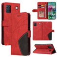 thumbnail image 1 of GANGXUN Flip Case for LG K92 5G – Leather Wallet Cover with Card Slots, Kickstand & Color Stitching Protective Folio, 1 of 6