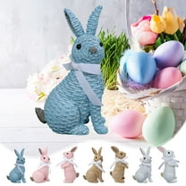 Easter Bunny Decoration, New Rabbitt Garden Ornaments Decorative Courtyard Outdoor Resin Crafts Sculptures