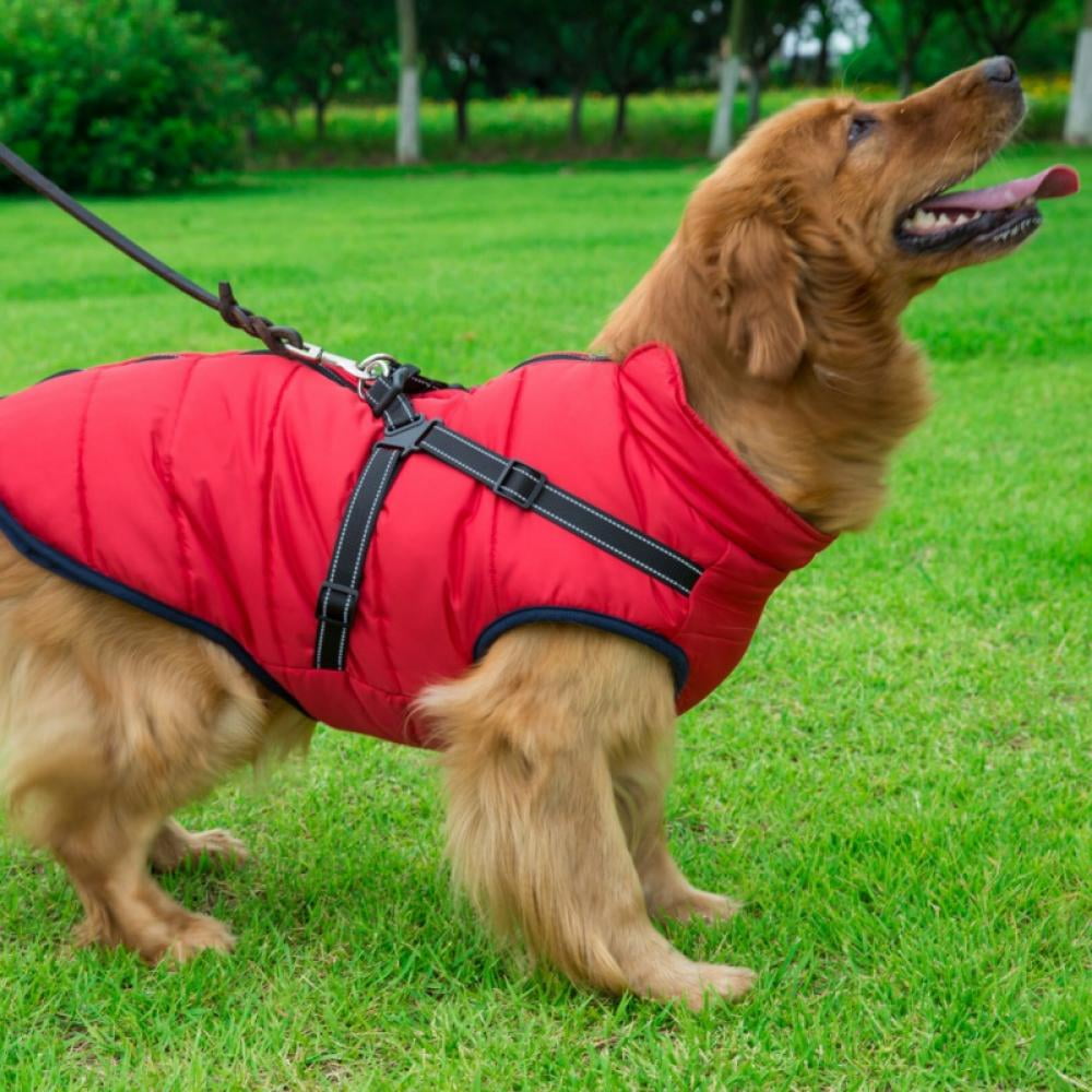 Pet Dogs Jacket Vest,Waterproof Thicken Fleece Warm Coat for Puppy Doggie Winter Cold Weather