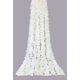 thumbnail image 1 of 4 Uds. De flores artificiales blancas, guirnalda de glicinas de seda, flores colgantes falsas, vid de glicina, telón de fondo, guirnalda de flores para boda, 1 of 5