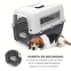 thumbnail image 4 of Transportadora Kennel Mediana P/Perro Importada Gris Sunny Sunny SPC-700, 4 of 4