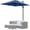 Navy, variant on Ataucjin 10' x 10' Extra Large Square Cantilever Umbrella - UV Protection, Adjustable Tilt, Sturdy Base, Easy Assembly, and Weather-Resistant Fabric