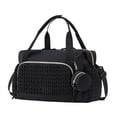 thumbnail image 1 of Bunblic Diaper Bag Lightweight Large Capacity Shoulder Bag for Nurses Women Work Gym Black, 1 of 8