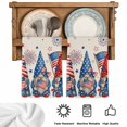 thumbnail image 5 of 4th of July Kitchen Towels Set of 2, USA Flag Gnomes Independence Day Rustic Absorbent Dish Towels for Kitchen, Microfiber Hand Towel, Quick Drying Tea Towel for Cleaning Decorative Dishcloths, 5 of 7