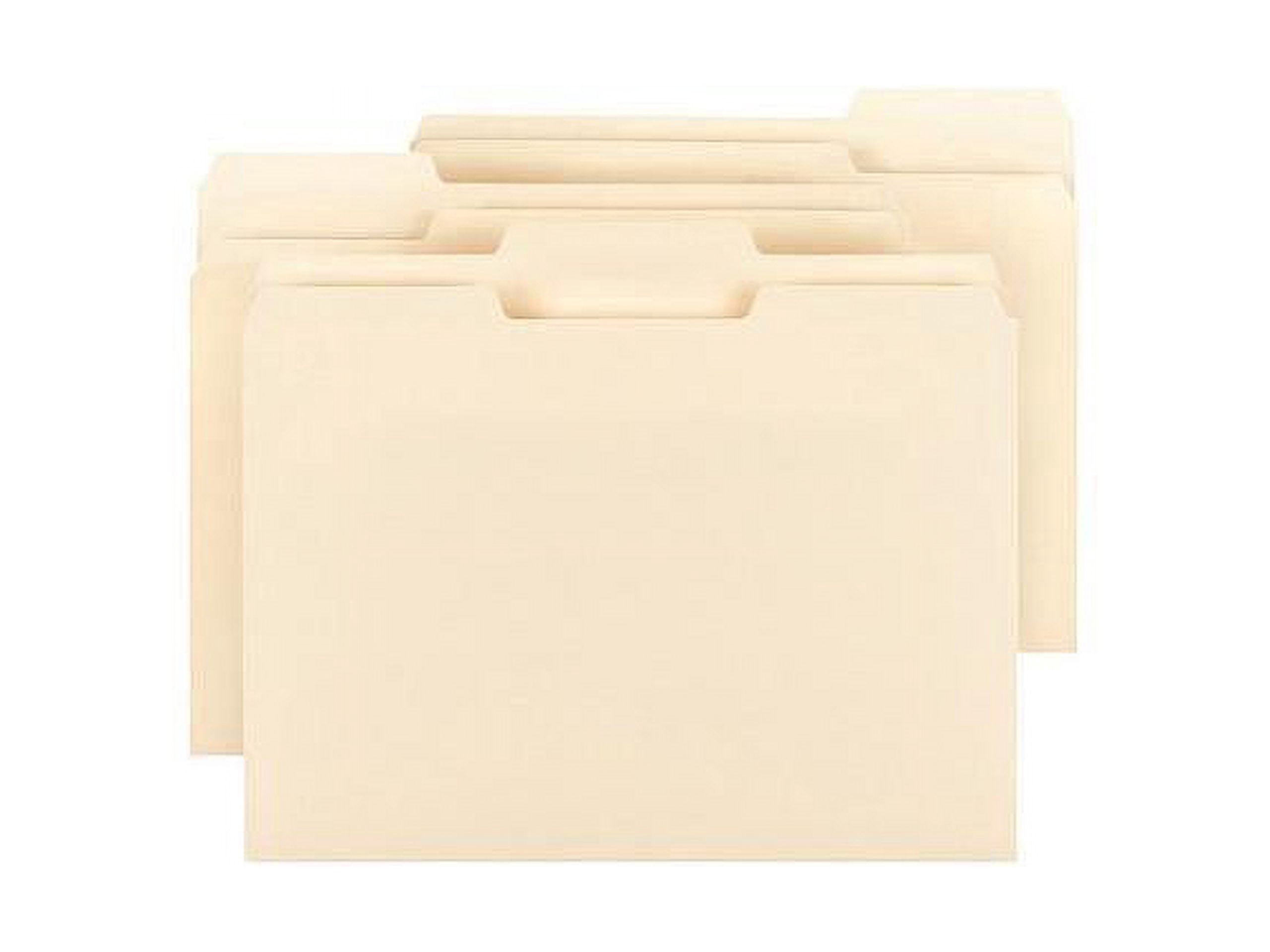 Business Source, BSN78950, 1/3 Cut Tab Plain Manila File Folders, 150 / Box, Manila
