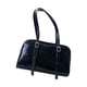 thumbnail image 1 of Bolso de hombro de piel sintética para mujer, estilo hobo, de moda, de gran capacidad, con cierre ajustable. Negro, 1 of 7