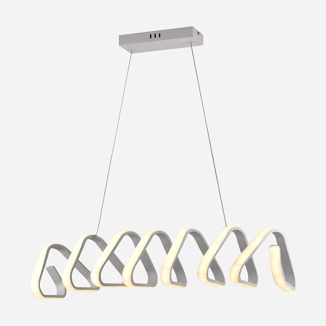 Lámpara LUXOR Tipo Candil Colgante Led Blanca Luxica Lighting 6263 W