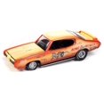 thumbnail image 2 of 1969 Pontiac GTO Orange-Crème Fade Racing Champions, 2 of 3