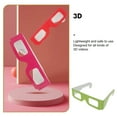 thumbnail image 4 of 20 gafas 3D planas con montura de cartón para películas y juegos 3D, 4 of 8