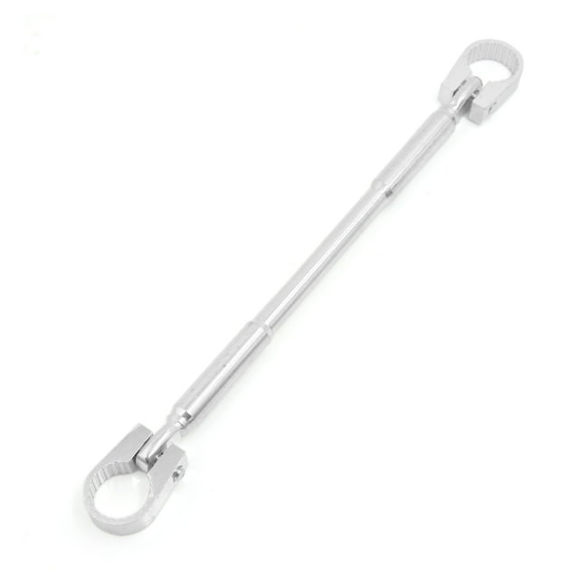 Manillar barra transversal para motocicleta Barra de equilibrio de moto universal 22mm transversal de tono de plata