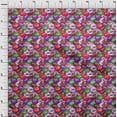 thumbnail image 4 of oneOone Polyester Spandex Red Fabric Retro Bottle Soda Cap Sewing Fabric By The Yard Printed Diy Clothing Sewing Supplies 56 Inch Wide-P6, 4 of 6