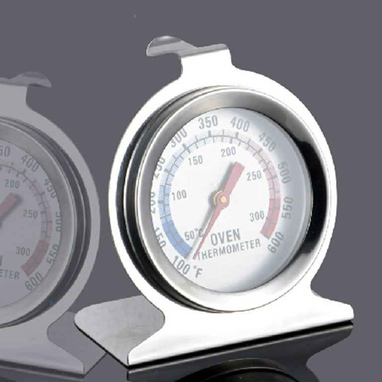 1pc Stainless Steel High-precision Oven Thermometer, Baking Kitchen  Household Temperature Gauge With Built-in Explosion-proof And High- temperature Resistance