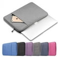 thumbnail image 2 of Laptop Sleeve Bag for Macbook Pro Mac Book Air 11 12 13 13.3 14 15 15.4 15.6 16 inch for Xiaomi Mi HP Asus Notebook Case Cover 2020 (Navy Blue,For Macbook 13 2020), 2 of 7