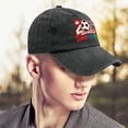 thumbnail image 5 of Cup26 Hats U.S.A CAN MEX 2026 Host Country Soccer Football Supporters Hats for Men Vintage Washed Distressed Black, 5 of 7