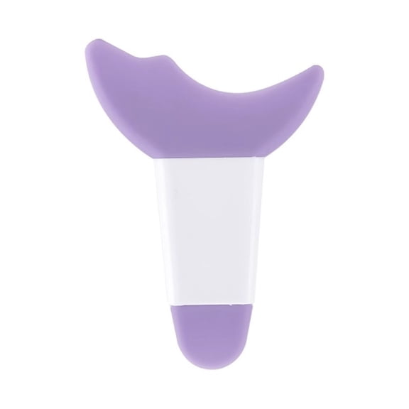 Crescent Silicone Eyeliner Guide Purple Reusable Makeup Tool for Symmetrical Smudge Free Eyeliner Beauty Makeup Brushes Esthetician Supplies Eyeshadow Brush Halloween Accessories Christmas Gifts