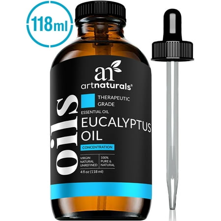 ArtNaturals 100% Pure Eucalyptus Essential Oil- 4 Oz , for Aromatherapy Diffuser, Steam Room, Suana,