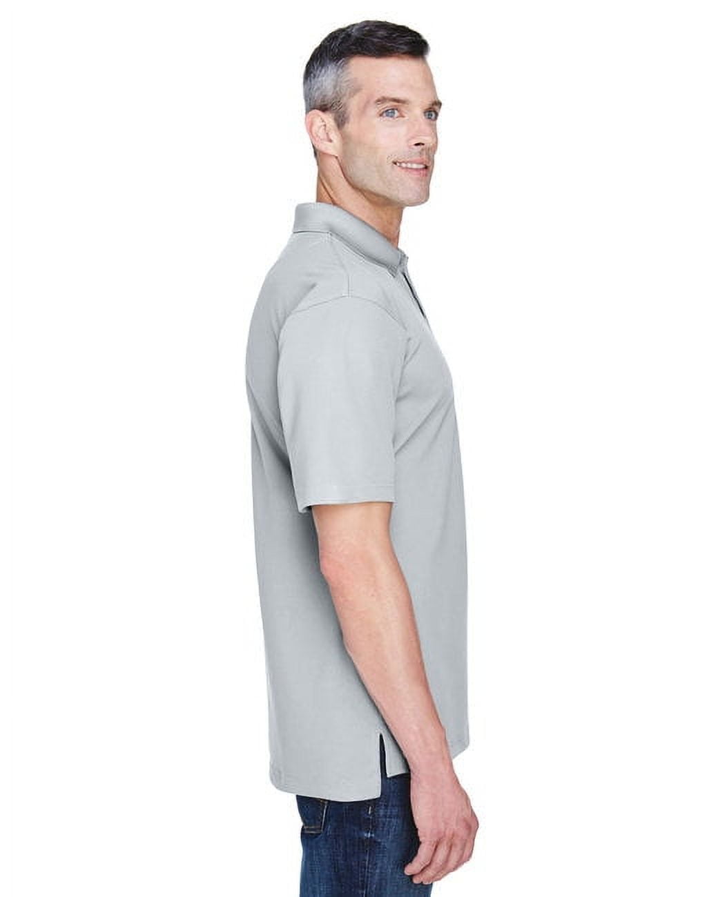 ultraclub 8445 men's cool & dry stain release performance polo