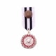 thumbnail image 5 of Insignia de tela a rayas, medalla, accesorio vintage para disfraces, joyería, ramillete para niños Estilo F, 5 of 9