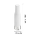 thumbnail image 2 of Nkmbld Seasoning Bottle Oil Can Automatically Open and Close Leak-Proof Household Kitchen Glass Oil Bottle Soy Vinegar Pot Oil Bottle, White, 2 of 8