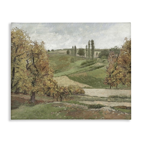 Stupell Industries Rural Hills with Fall Trees Canvas Wall Art, design by Amber Sterling
