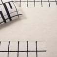 thumbnail image 6 of SAFAVIEH Genre Zavia Geometric Area Rug, Ivory/Black, 3' x 5', 6 of 10