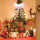 thumbnail image 4 of Navidad transparente brillante arco árbol de Navidad decoración adorno de Navidad con lazo de cinta de luz, plata MFZFUKR CPB-SSW263-4, 4 of 5