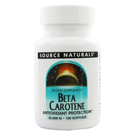 Source Naturals Source Naturals  Beta Carotene, 100 (Best Source Of Beta Carotene)