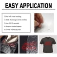 thumbnail image 4 of Merry Christmas Rhinestone Iron on Transfer 11.7x8.3 Inch Heat Transfer Decal Bling Decals Clear Rhinestone Template Clothing Repair Applique for T-Shirt Clothing Pants Bags diy, 4 of 7